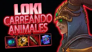 LOKI JUNGLA - CARREANDO A BOTS, SON INCREÍBLES!!!