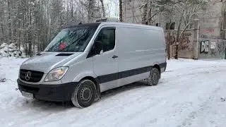 Покраска микроавтобуса,Mercedes Sprinter w906,своими силами,покраска автомобиля,в гараже