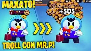 +505 TROFEI in *1 PARTITA*! TROLL con MR.P MAXATO a 0 Coppe! Brawl Stars ITA!