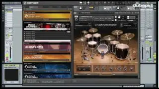NI's Komplete 8 Tutorial: Studio Drummer - New Drum Kits, Effects, EQ