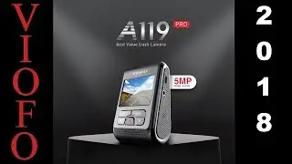 Viofo A119 PRO видеорегистратор 2018 года с GPS. Пример съёмки