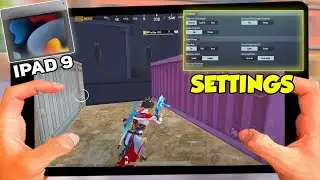 iPad 9th All Basic Controls 😍 TPP View, Sprint Sensitivity, Gyroscope etc | PUBG Mobile