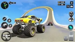 Monster Truck Mad Racing Game #18 Highest ramps in the world Android Gameplay