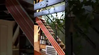 a quick walkthrough tour of my renovated 1970s a-frame cabin! 💖 #aframe #aframecabin #aframehouse