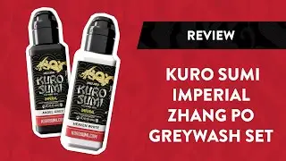 Kuro Sumi Imperial Zhang Po Greywash Shading Set | EU REACH-Compliant | Review & Unboxing