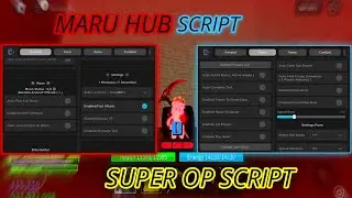 MARU HUB SCRIPT SUPER OP SCRIPT FOR RACE V4 i like this script so much hehehe