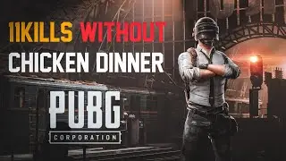11 kills gameplay without chicken dinner || pubg mobile india || pubg gameplay
