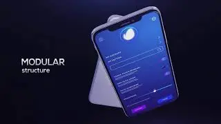 App Presentation  Black Version After Effects Template