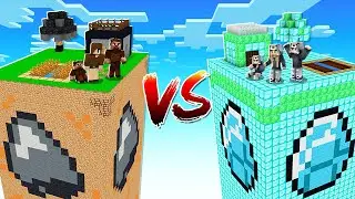 FAKİR AİLE KULE VS ZENGİN AİLE KULE 😱 - Minecraft