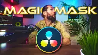 Effortless masking with MAGIC MASK in DaVinci Resolve 18 | Beginners Tutorial