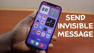 How to Send Invisible Message on iMessage