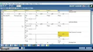 Démarrage d'un moteur étoile-triangle avec deux sens de rotation - LADDER et FBD (Zelio Soft 2)