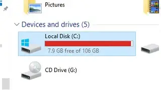 C Drive Is Full and Out of Space, Clearing C drive Temporary Files, Improve Your Windows Performance