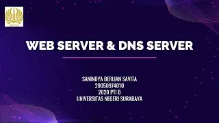 WEB SERVER DAN DNS SERVER