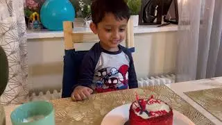 My Son’s 4th Birthday Celebration in Canada