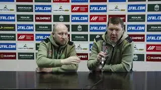 Пресс-конференция Андрея Фёдорова после матча с «Динамо-СПб»