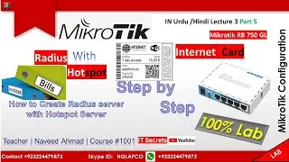 Mikrotik Radius Server Lecture 3, Part 5
