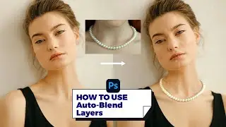 Adobe Photoshop Tutorial | How to Use Auto‑Blend Layers for Beginners