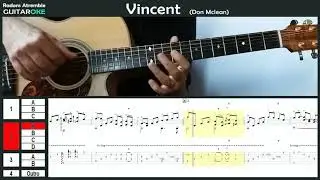 Vincent - (Don Mclean) - Chet Atkins - Guitar Tabs & Score