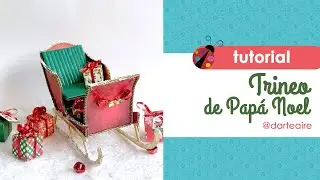 Cómo hacer un trineo de cartón para Navidad 🎅