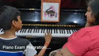 Vinnava's Piano preparation and his exam #autismchild #Autismtamil #autism #autismawareness