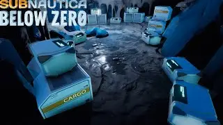 Subnautica Below Zero Phi Robotics Blocked Cave with 12 Supply Crates