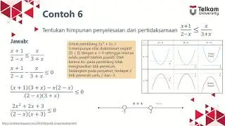 Kalkulus | Sistem Bilangan Riil (Part 5) - Pertidaksamaan [3]