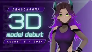 【3D MODEL DEBUT STREAM】 ADDING ANOTHER DIMENSION 【Dragon5GMA】