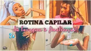 ROTINA CAPILAR - CABELO CRESPO 4A | @biiapazoficial