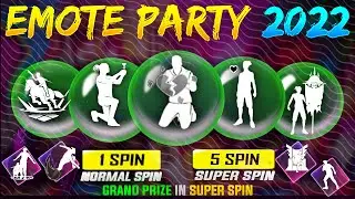 Emote party event confirm date | Emote party event return | emote party event return kab aayega |