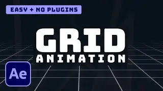 How To Make A 3D GRID In After Effects | Easy Tutorial