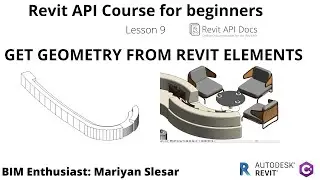 Revit API Course - Lesson 9 | Get geometry from Revit elements