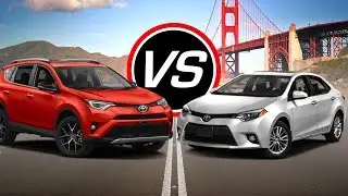 2016 Toyota RAV4 vs 2016 Toyota Corolla - Spec Comparison!