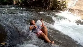 Ang sarap maligo sa malinis na ilog ng kawa kawa river