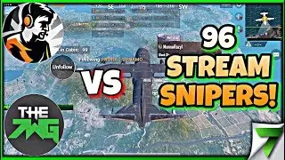 DYNAMO x The7WG vs 96 STREAM SNIPERS! BEAST MODE ON!! | PUBG MOBILE