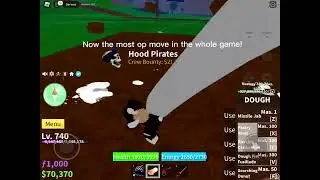 Fully awakened dough showcase (blox fruits really cool)
