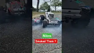 Kyosho USA-1 Truck Nitro Drive Over💯 Smoked Them Over