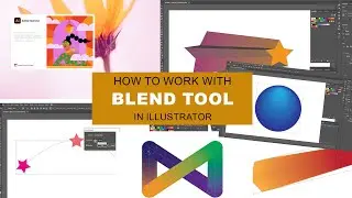 How the Blend tool works in Illustrator? Introduction of Blend Tool I Adobe Illustrator