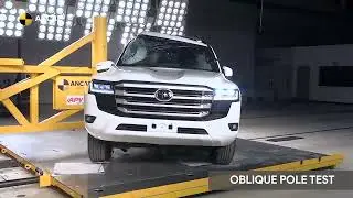 TOYOTA LAND CRUISER 2022 CRASH & SAFETY TEST Full 5 ⭐⭐⭐⭐⭐ | ANCAP Safety Rating | Tyrestalk
