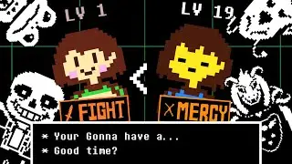 Undertale, BUT I GET EXP BY SPARING?!