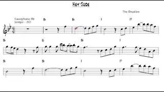 Hey Jude ~ Sax Tenor