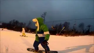 Покатушки на сноуборде в Степаново!
