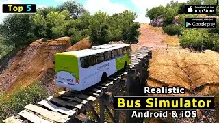 Top 5 Realistic Bus Simulator Games For Android iOS 2024 | Part 2