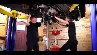 BMW X6M X5M ZF6hp28x Transmission Removal With Seized Engine