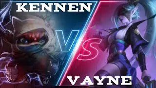 AD Kennen VS Vayne (Bot) | Duo Q | KDA 17/7/7 | League of Legends | Full Gameplay