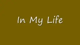 In My Life