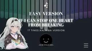If I Can Stop One Heart From Breaking - Honkai Star Rail | 17 Keys Kalimba App Cover with Tabs