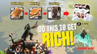 How I Make INSANE Silver with Refining & Crafting | Albion Online Beginner Guide