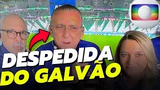 GALVÃO BUENO ANUNCIA ÚLTIMA COPA COMO NARRADOR APÓS ELIMINAÇÃO DO BRASIL
