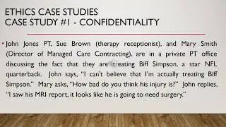 PT Pt 1101 Ethics and professionalism Level 1 L7